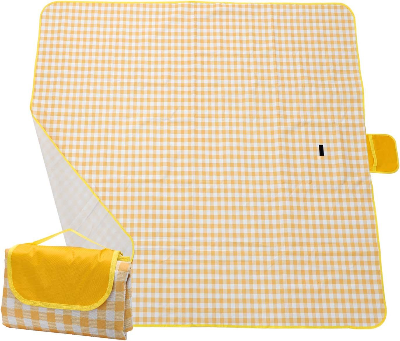 ARTISHION Outdoor Picnic Blanket Foldable Picnic Mat Waterproof Sandproof 3-Layer Extra Large for... | Amazon (US)