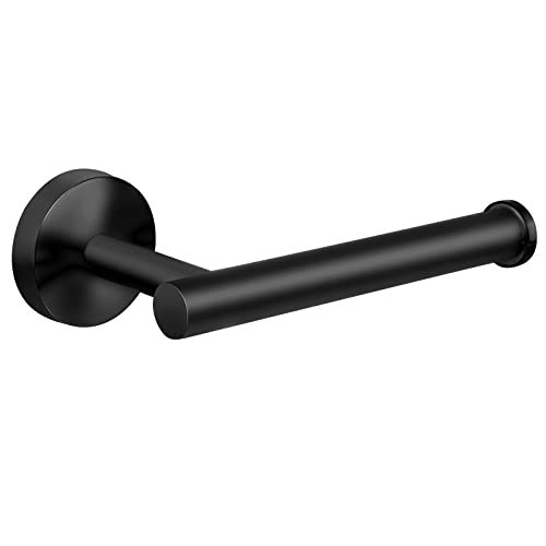 Toilet Paper Holder,Matte Black Toilet Paper Holders,SUS304 Stainless Steel Toilet Paper Roll Holder, Wall Mounted Toilet Paper Holder Black,Bathroom Accessory Toilet Roll Holder for Bathroom Kitchen | Amazon (CA)