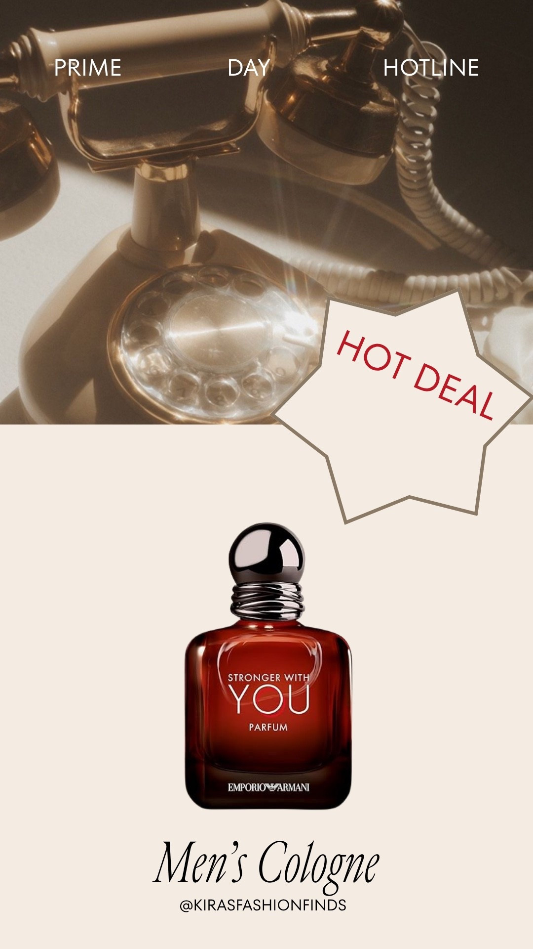 ❤️Prime Day is the perfect time to grab fragrances that normally don’t go on sale very often, and this one is such a good find. It has that warm, rich, masculine scent that feels elevated and expensive without being overpowering. Whether you’re shopping for yourself or looking for a gift, this is one of those colognes that always gets compliments. If it’s been on your wishlist, I’d definitely take advantage of the Prime Day price before it’s gone.

✨ Prime Day es el momento perfecto para aprovechar este perfume. Tiene un aroma masculino, sofisticado y duradero que siempre recibe cumplidos. Si estaba en tu lista, no dejaría pasar este deal.

Follow me on Instagram and YouTube
@kirasfashionfinds

✨ Shop the links below.

#LTKBeauty #LTKvlog #LTKSaleAlert