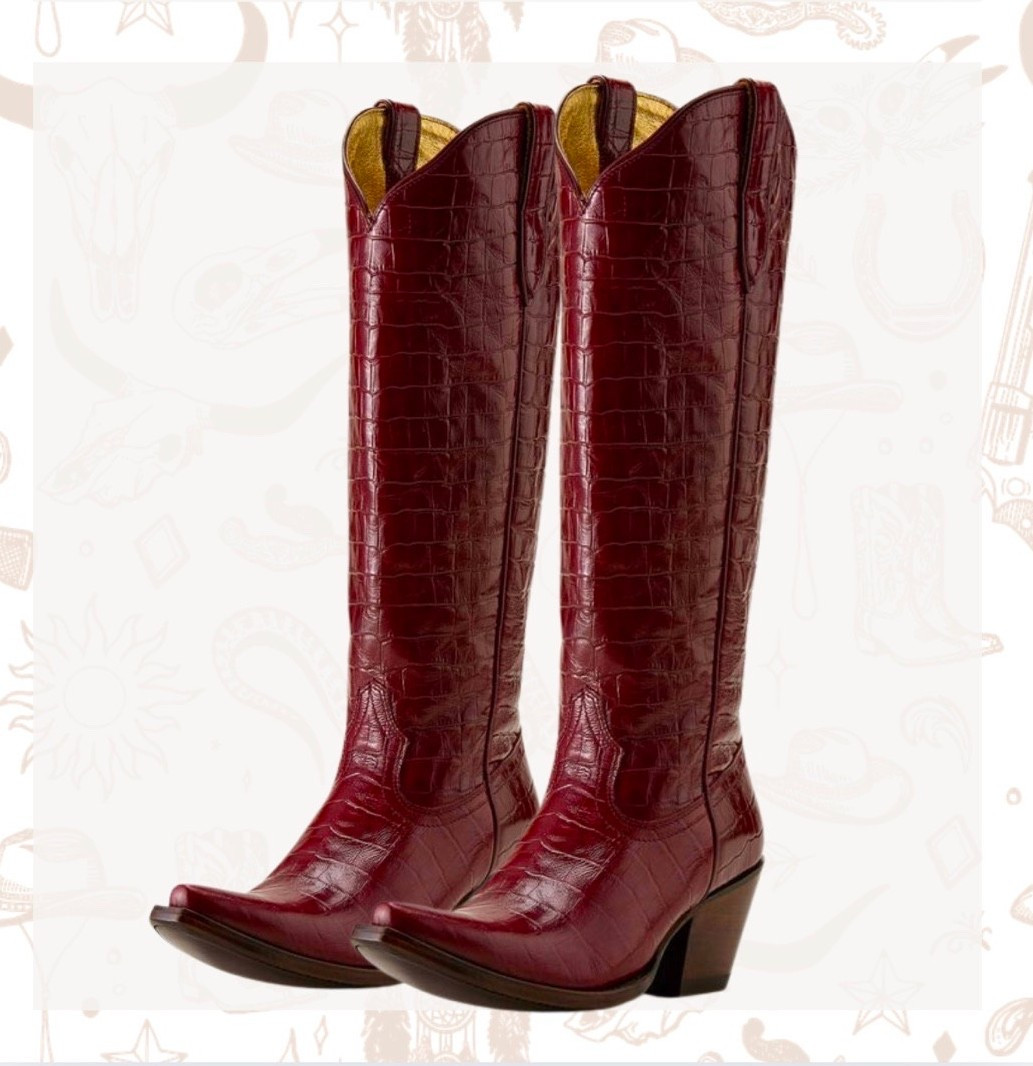 updating my cowboy boot collection on here! 
true to size 