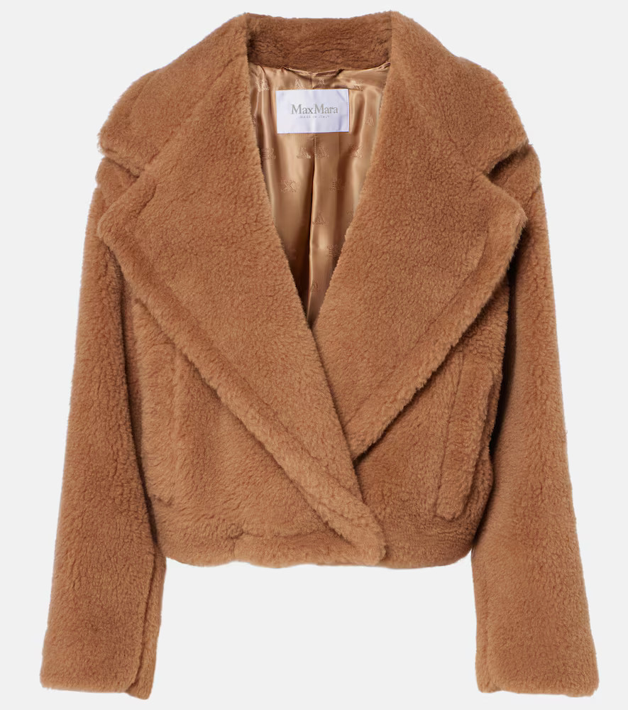 Max Mara Gardone camel hair and silk teddy coat | Mytheresa (US/CA)