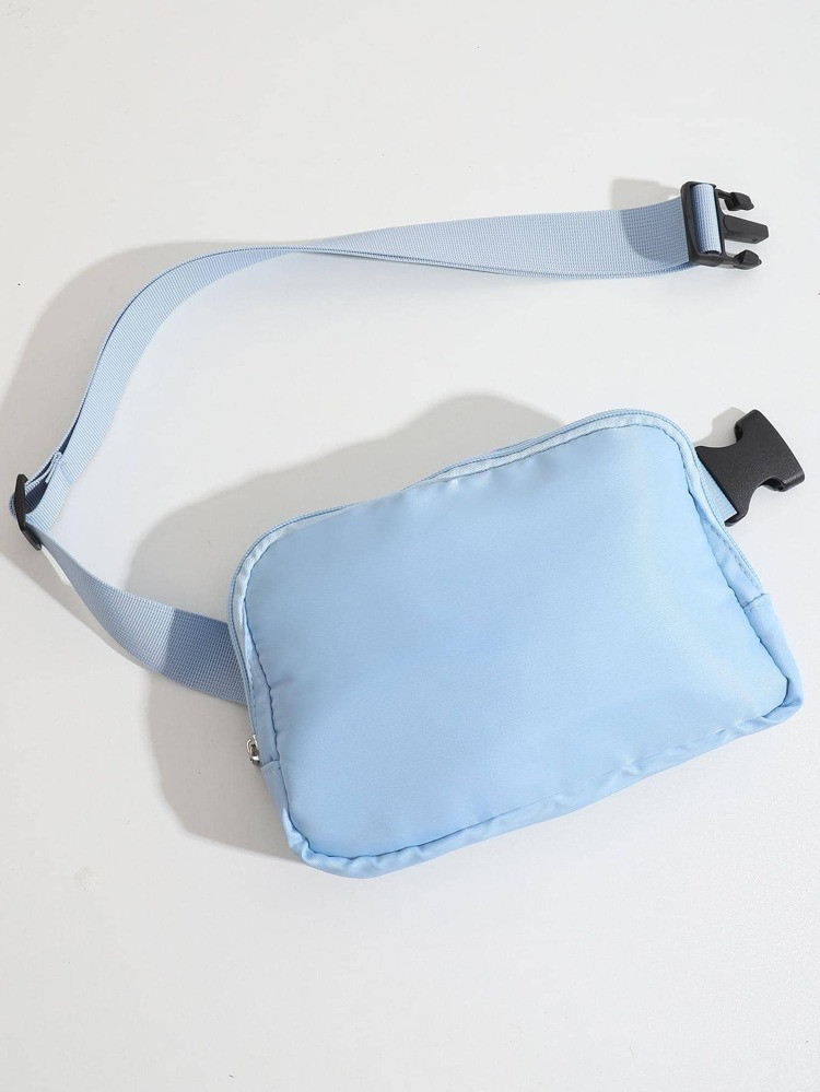 Blue Minimalist Fanny Pack Waterproof Adjustable Strap For Sport
         $6.50           
      ... | SHEIN