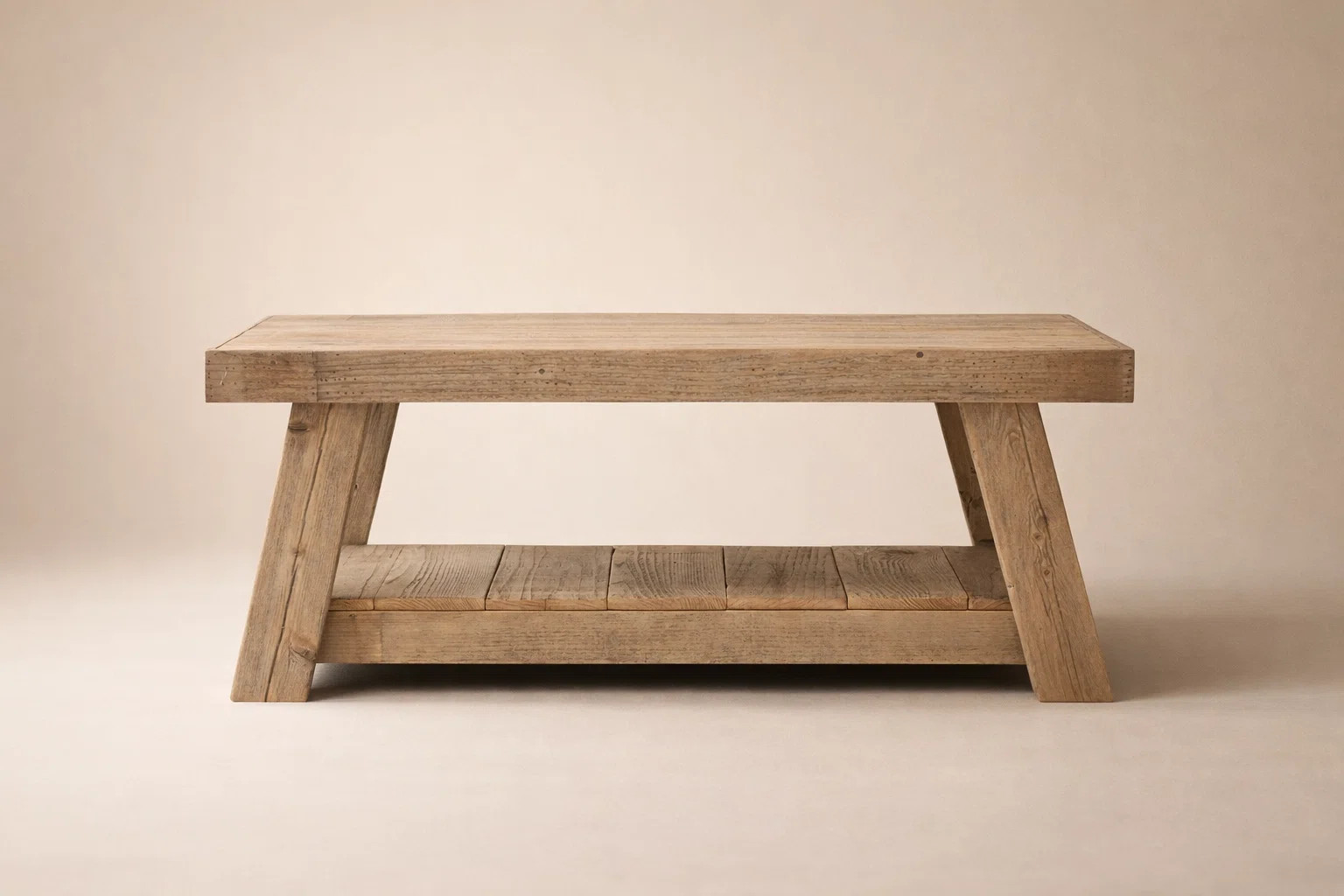Solid Wood Top Single Coffee Table | Wayfair North America