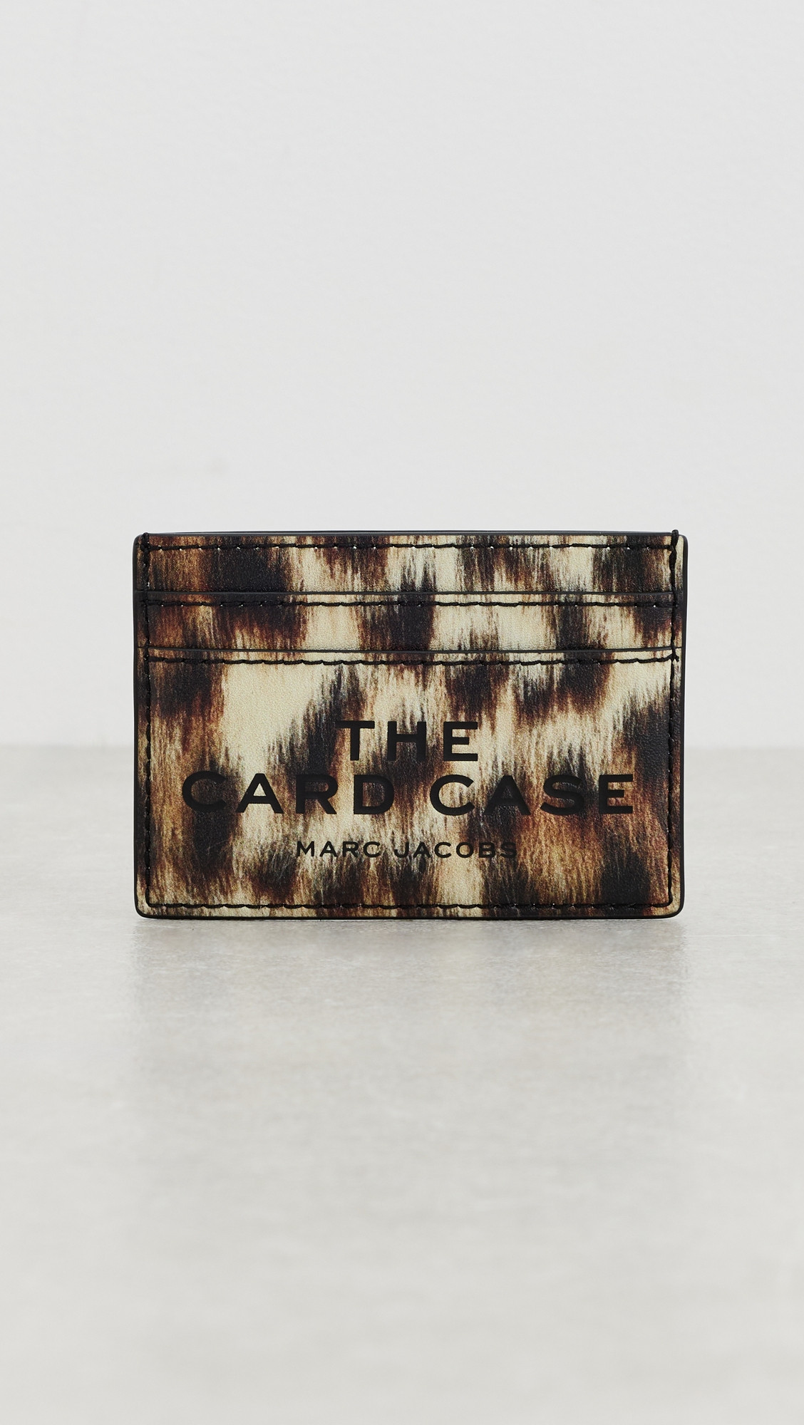 Marc Jacobs Leather Card Case Brown Multi One Size | Shopbop