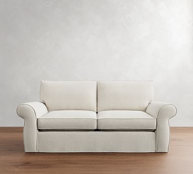 Pearce Roll Arm Slipcovered Sofa (72"–118") | Pottery Barn (US)