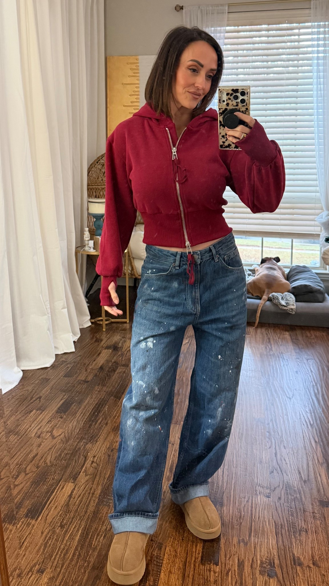 Xs jacket 
4 jeans 

#LTKFindsUnder50 #LTKOver40 #LTKSaleAlert