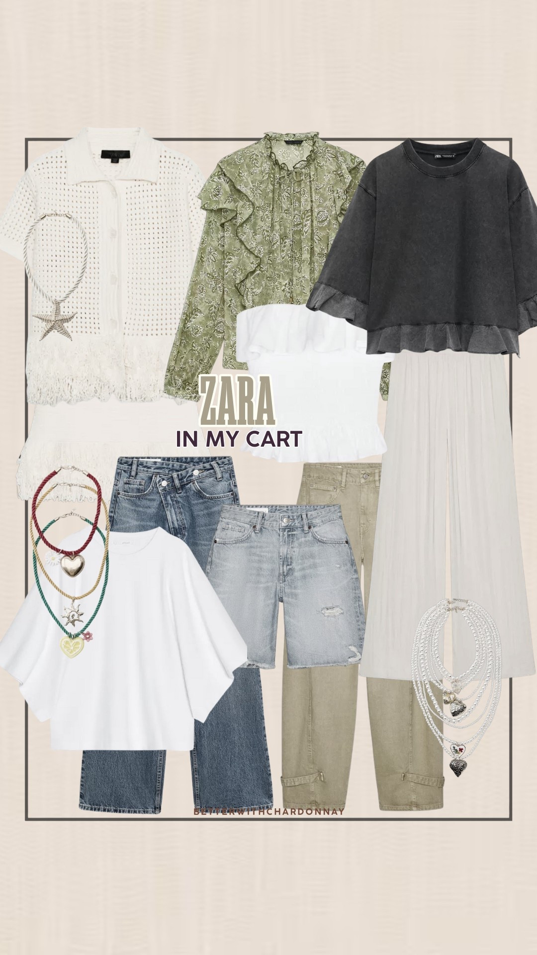 Zara what’s in my cart spring/summer
Ordered XL tops and TTS bottoms


#LTKStyleTip #LTKMidsize #LTKFindsUnder50