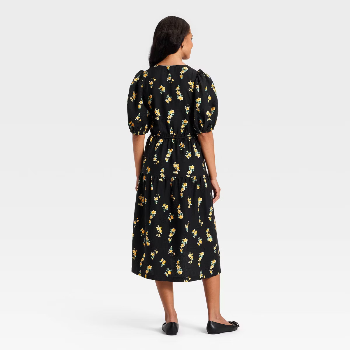 Women's Wrap Tie Tier Dress - A New Day™ | Target