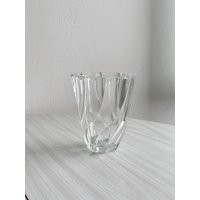 Clear Crystal Glass Vase, Modern Design, Elegant Piece, Timeless Decor, Twisted Minimalist Interior, Studio Decor | Etsy (US)