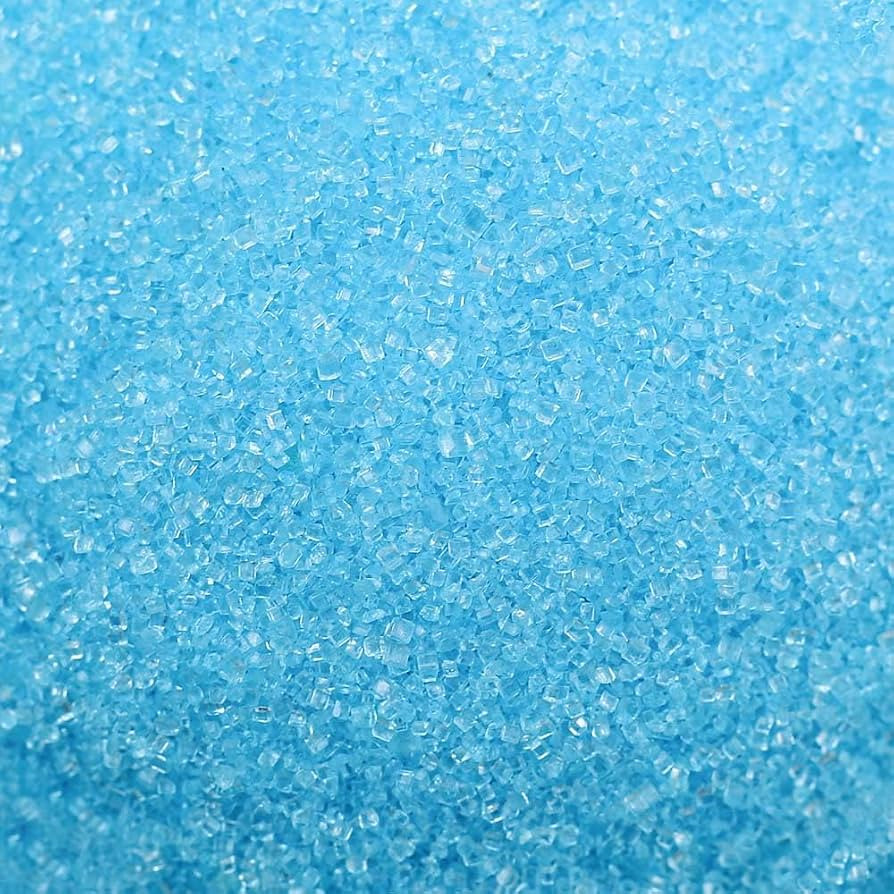 Kasvan Blue Sanding Sugar Sprinkles - Edible Sugar Crystals, Baking Cake Decorations, Ice Cream T... | Amazon (US)