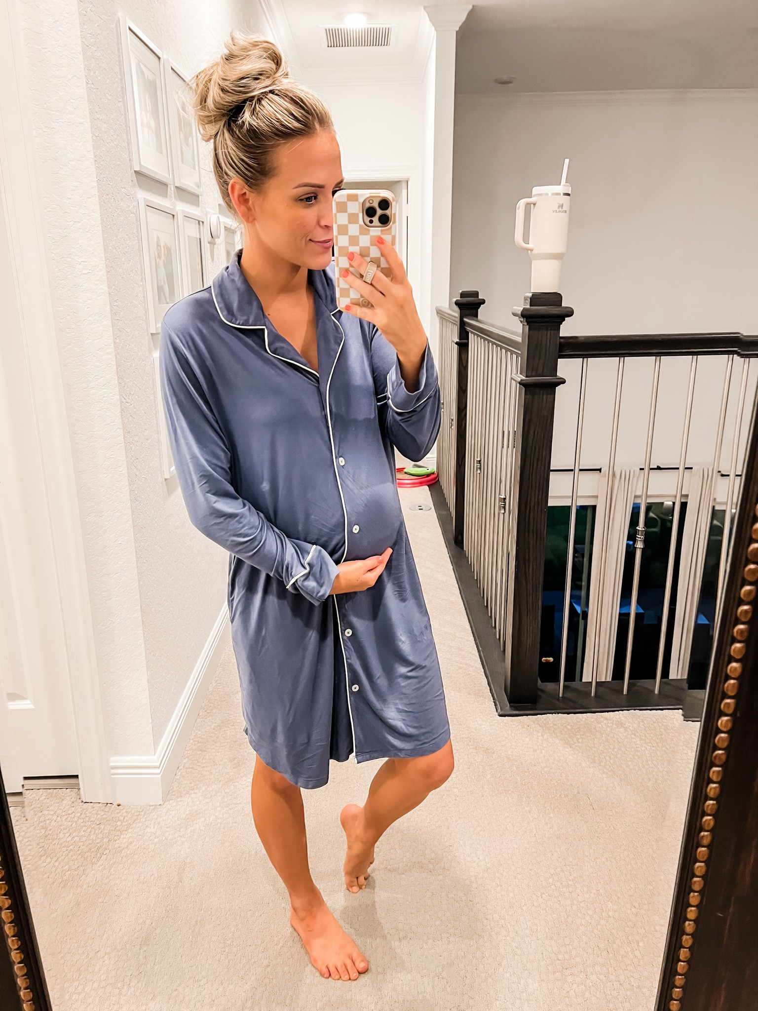 Forever living in their gowns! 
Wearing size small 

#LTKbaby #LTKbump