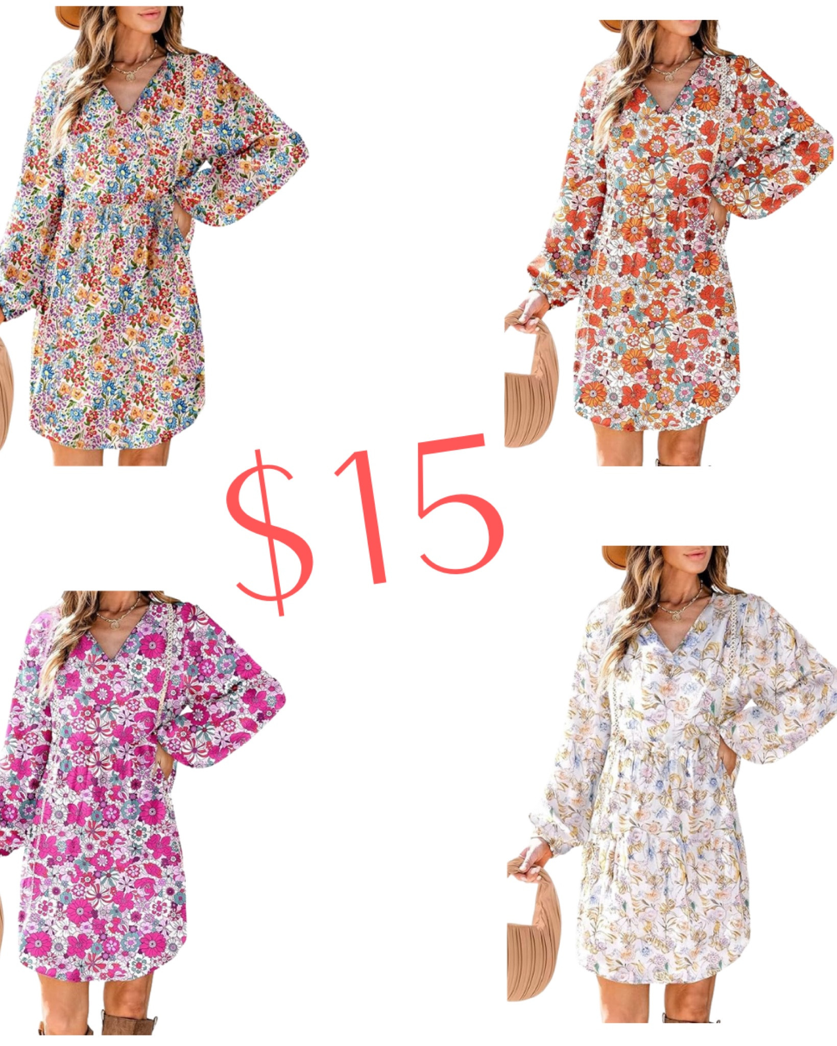 $15 dresses! 

#amazon #springstyle 

#LTKSaleAlert #LTKStyleTip #LTKMostLoved