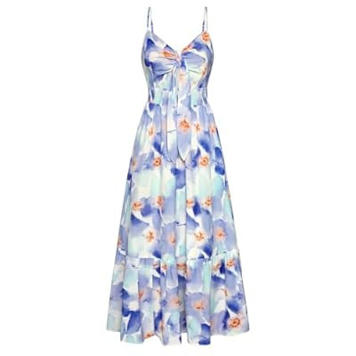 GRACE KARIN Womens Summer Floral Maxi Dresses 2026 Long Flowy Boho Dress Beach Vacatio… | Amazon (US)