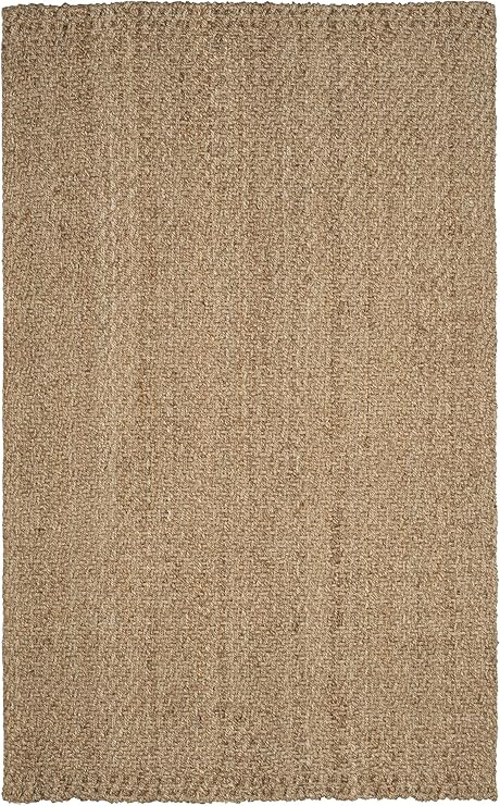 Safavieh Natural Fiber Collection NF181A Handmade Premium Jute Area Rug, 9' x 12', Natural | Amazon (US)