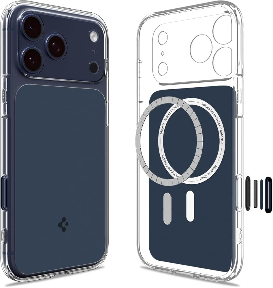 Spigen for iPhone 17 Pro Case, Ultra Hybrid T MagFit [Camera Control Button] [Compatible with Mag... | Amazon (US)