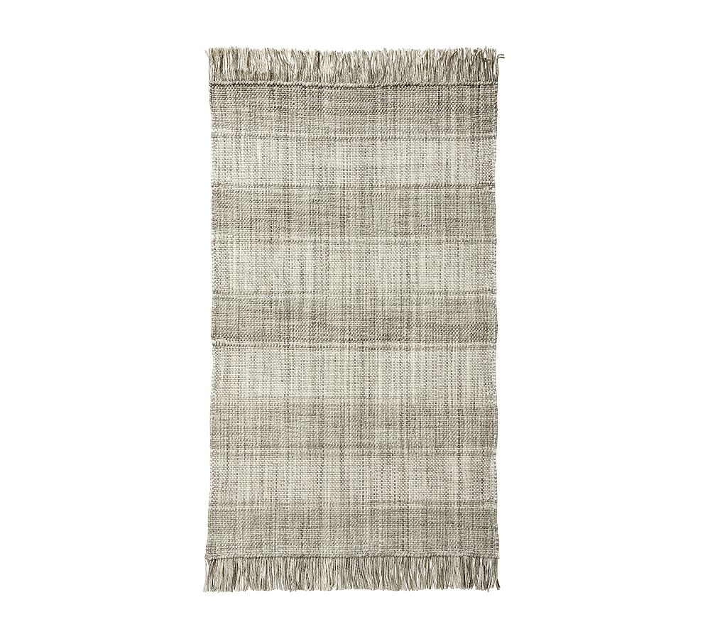 Kian Striped Outdoor Rug | Pottery Barn (US)