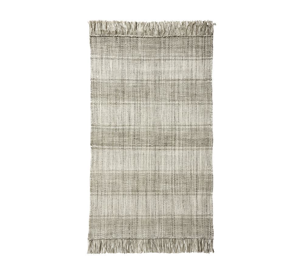 Kian Striped Outdoor Rug | Pottery Barn (US)