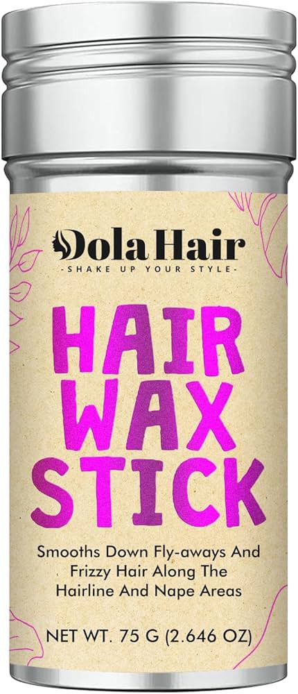 Dolahair Hair Wax Stick - Flyaway Control and Styling Pomade for Kids, Women, and Men - Hair Bun ... | Amazon (US)