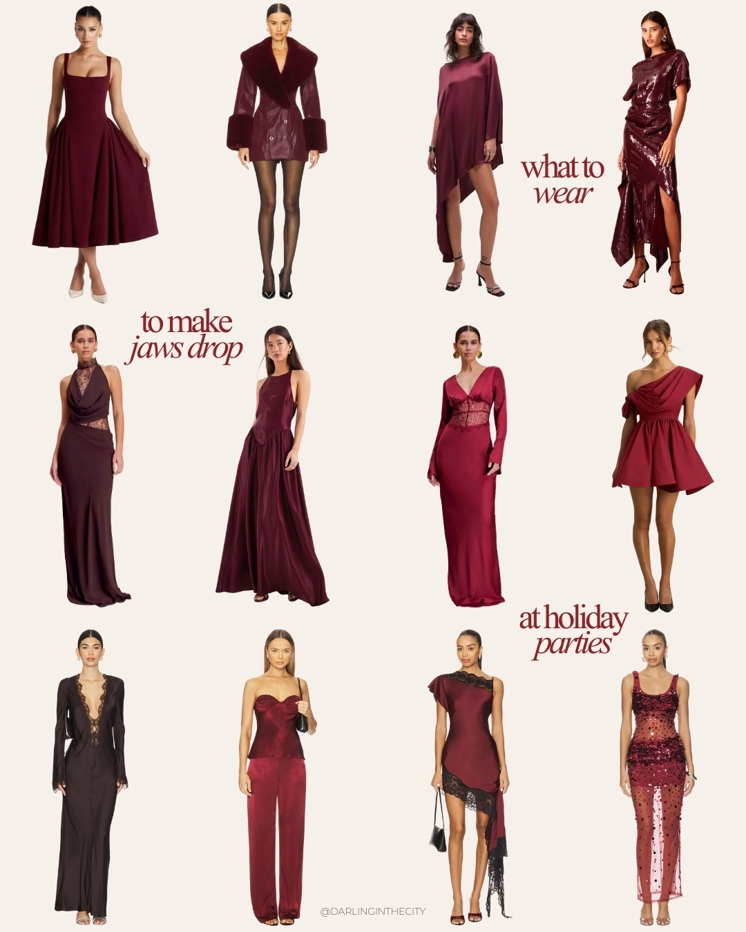 what to wear to holiday parties ♥️

#LTKHoliday