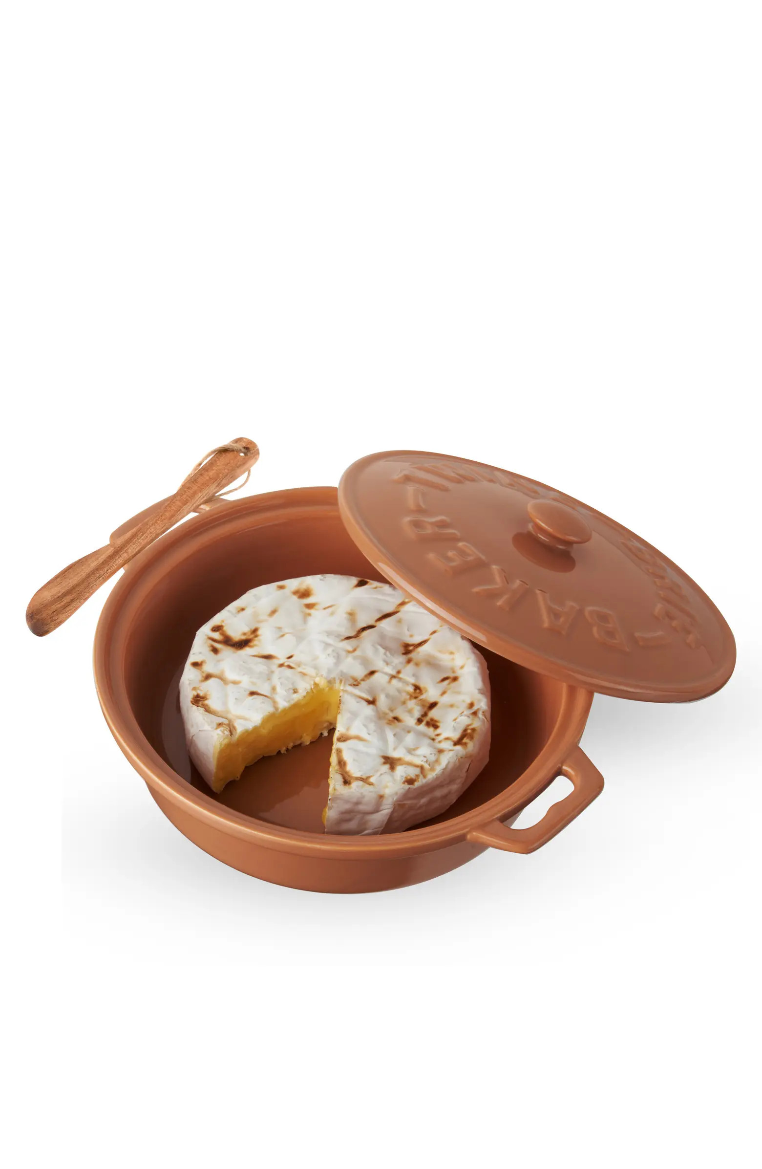 TWINE Terra Cotta Brie Baker with Wood Spreader | Nordstrom | Nordstrom