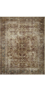 Magnolia Home by Joanna Gaines x Loloi Sinclair SIN-01 Collection Machine Washable Pebble/Taupe 5... | Amazon (CA)