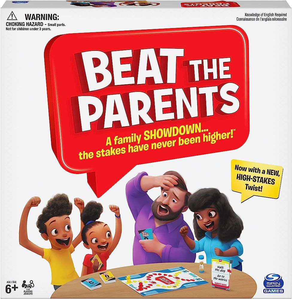 Beat The Parents Classic Family Trivia Game, Kids vs Parents for Ages 6 and up | Amazon (US)