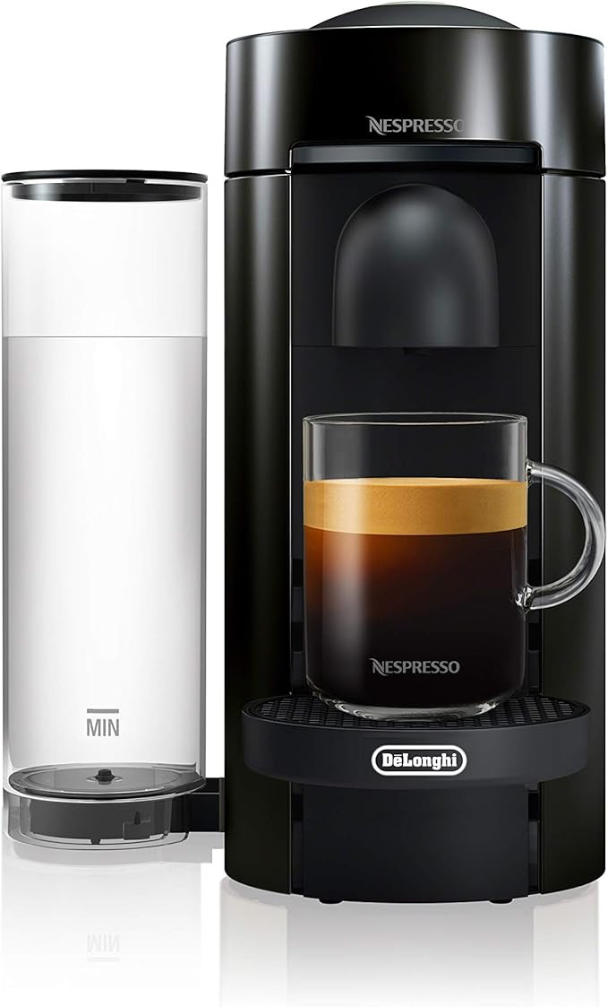 Nespresso Vertuo Plus Coffee and Espresso Maker By De'Longhi, Ink Black | Amazon (US)