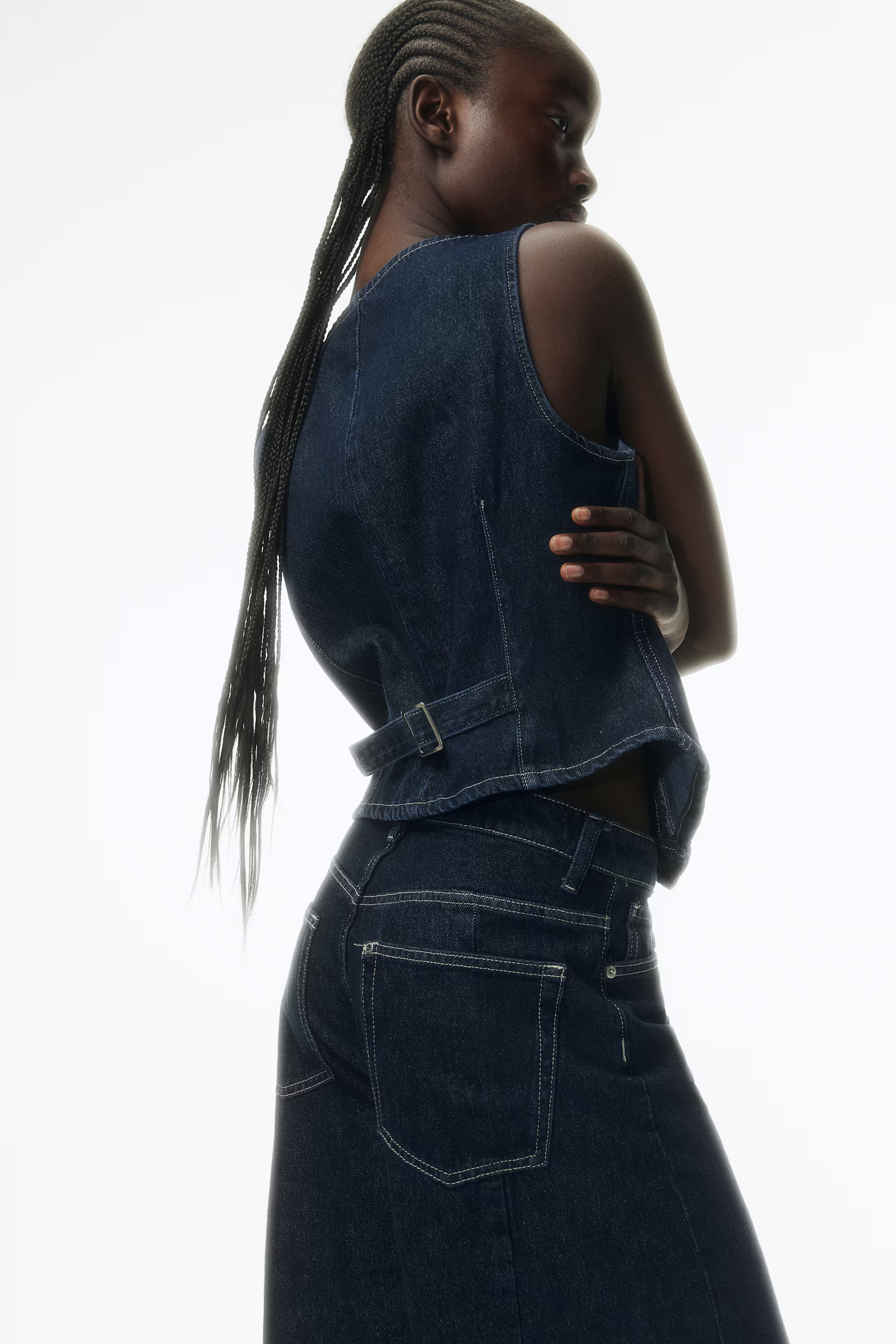 Denim waistcoat | H&M (UK, MY, IN, SG, PH, TW, HK)