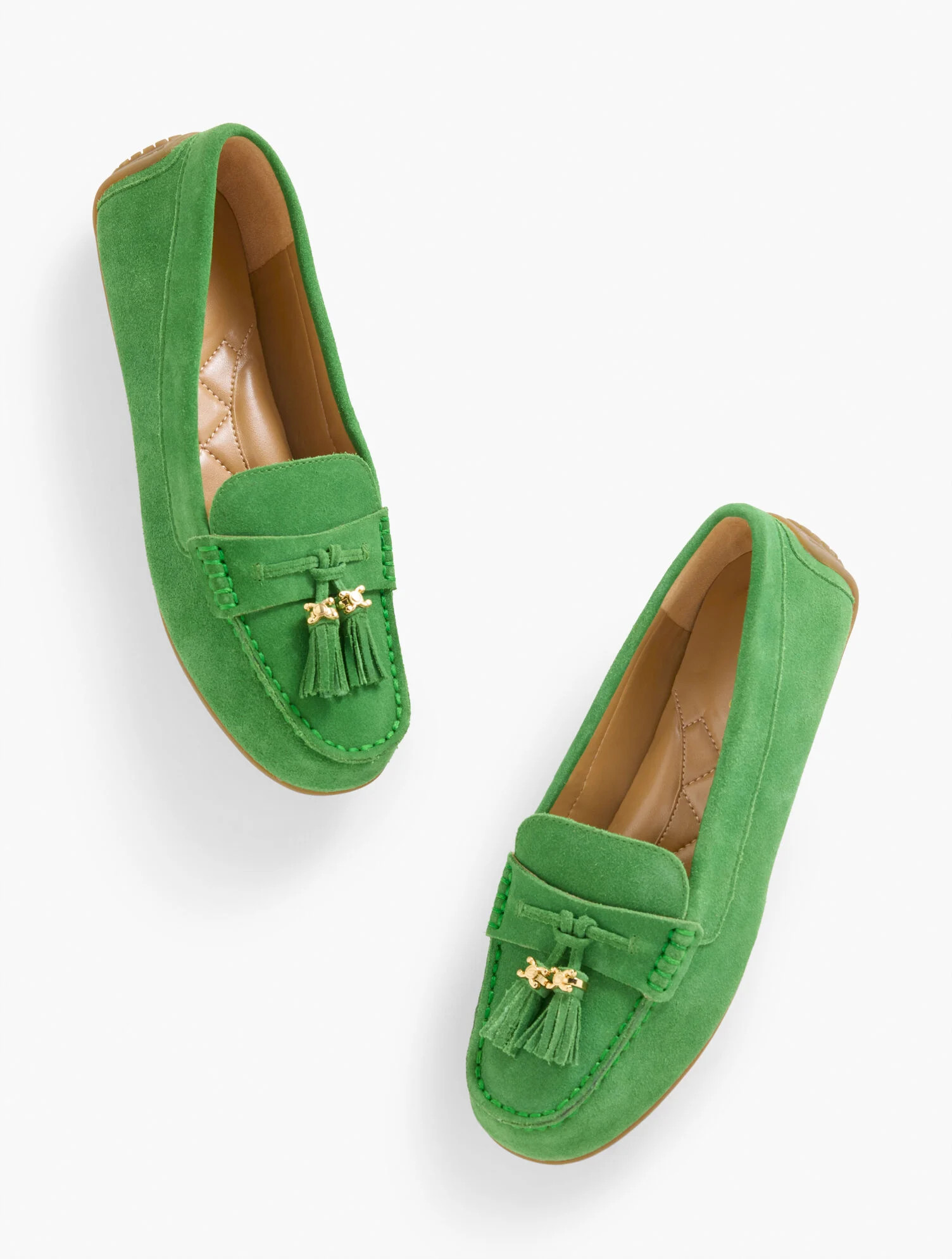 Arden Suede Driving Loafers | Talbots