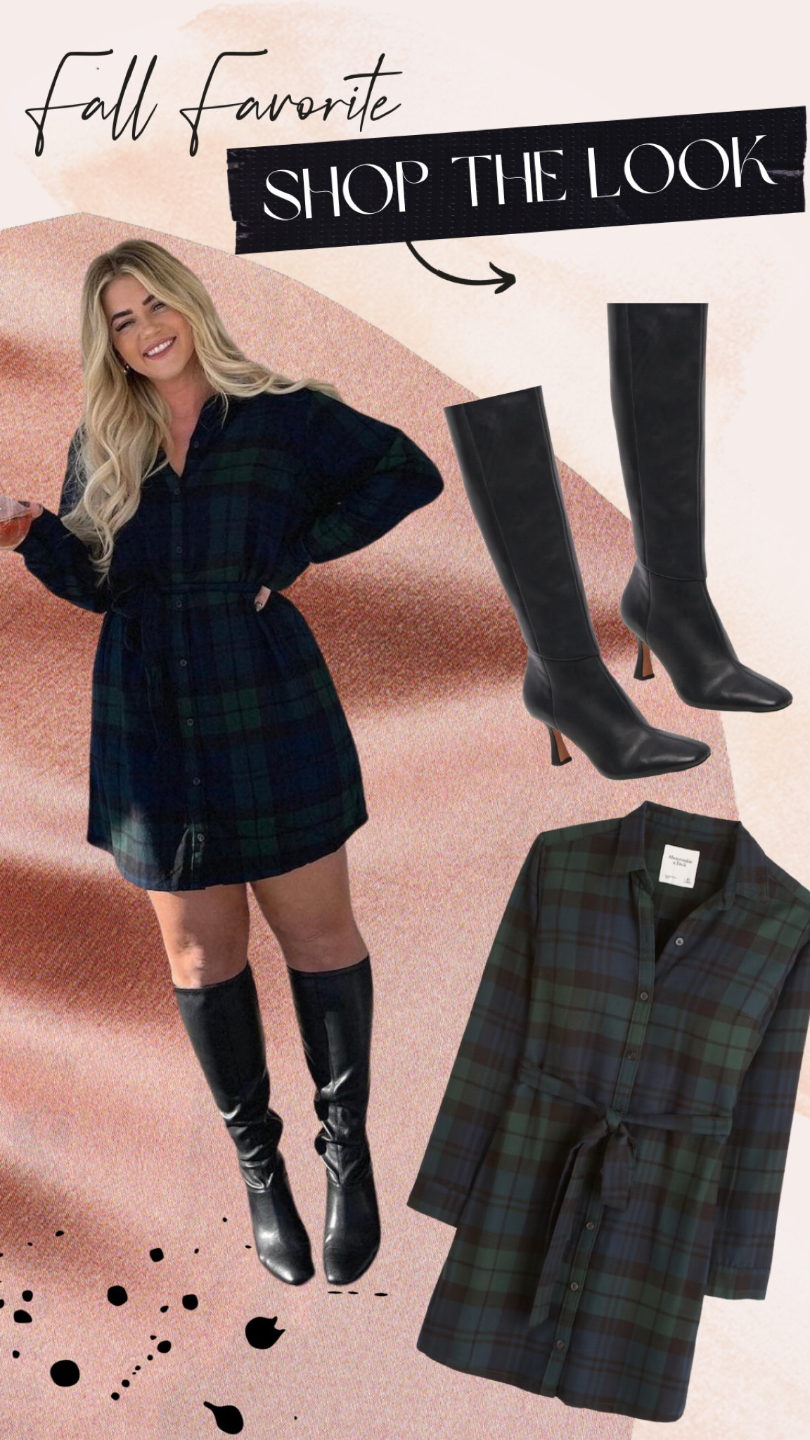One of my fall favorites from last year is back👀

Dress- medium 

#fallfashion #midsize #tallboots
