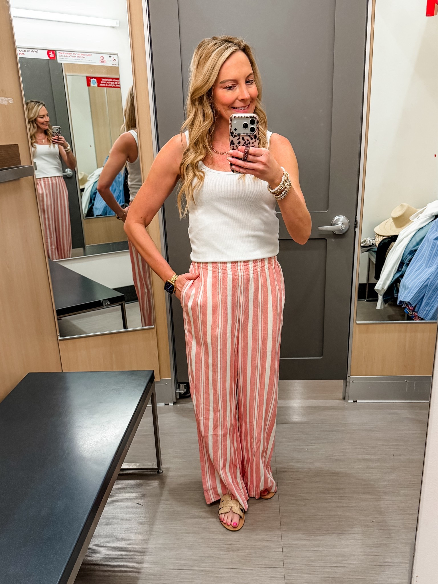 I’m loving these linen pants. They come in so many different colors and are perfect for spring and summer. If you have a vacation planned for spring break these are perfect. I’m wearing a small in all items. 

Linen pants | summer outfits | travel | resort wear | spring outfits | Spring break | vacation | beach | casual outfits | Target @Target 




#LTKgrwm #LTKootd #LTKTravel