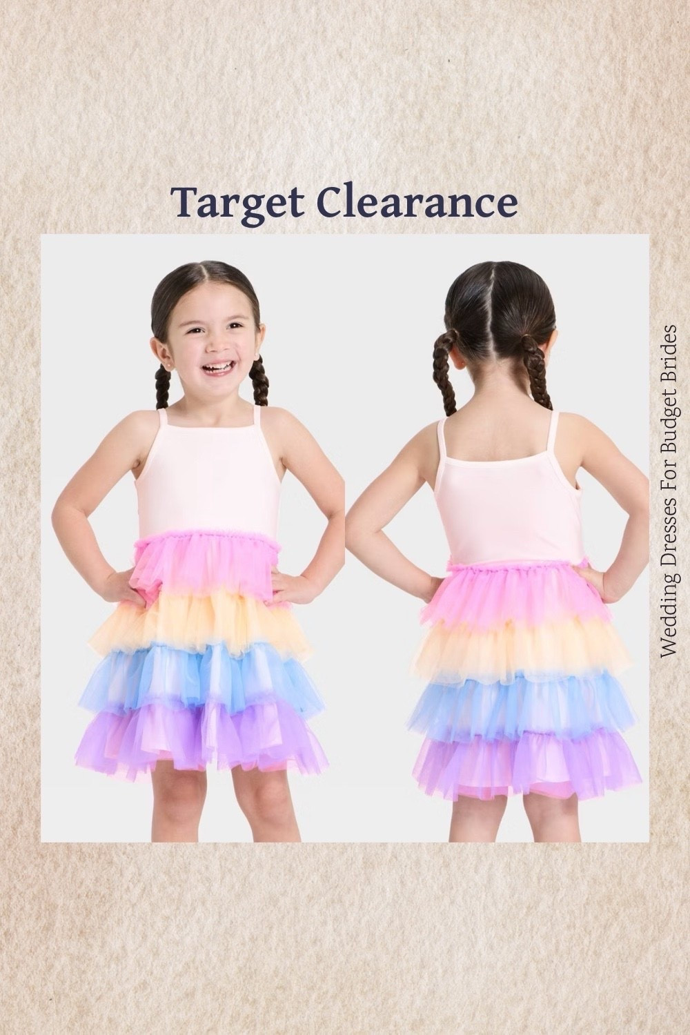 This cute toddler girl rainbow tulle dress is on clearance today @Target 

Toddler girl summer dress, toddler casual flower girl dress, girls tulle dress.

#LTKWedding #LTKKids #LTKSaleAlert