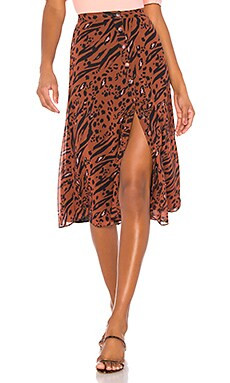 LPA Ella Skirt in Filthy Animal from Revolve.com | Revolve Clothing (Global)