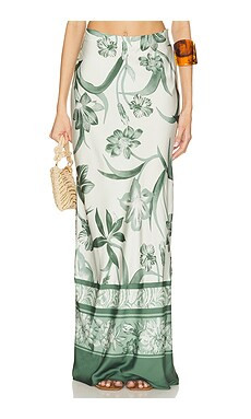 ROCOCO SAND Maxi Skirt in Sage Green from Revolve.com | Revolve Clothing (Global)