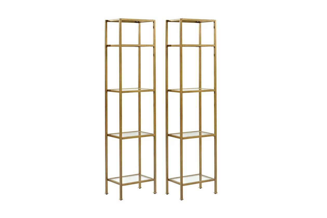 Crosley Aimee 2-Piece Etagere Set | Ashley Homestore