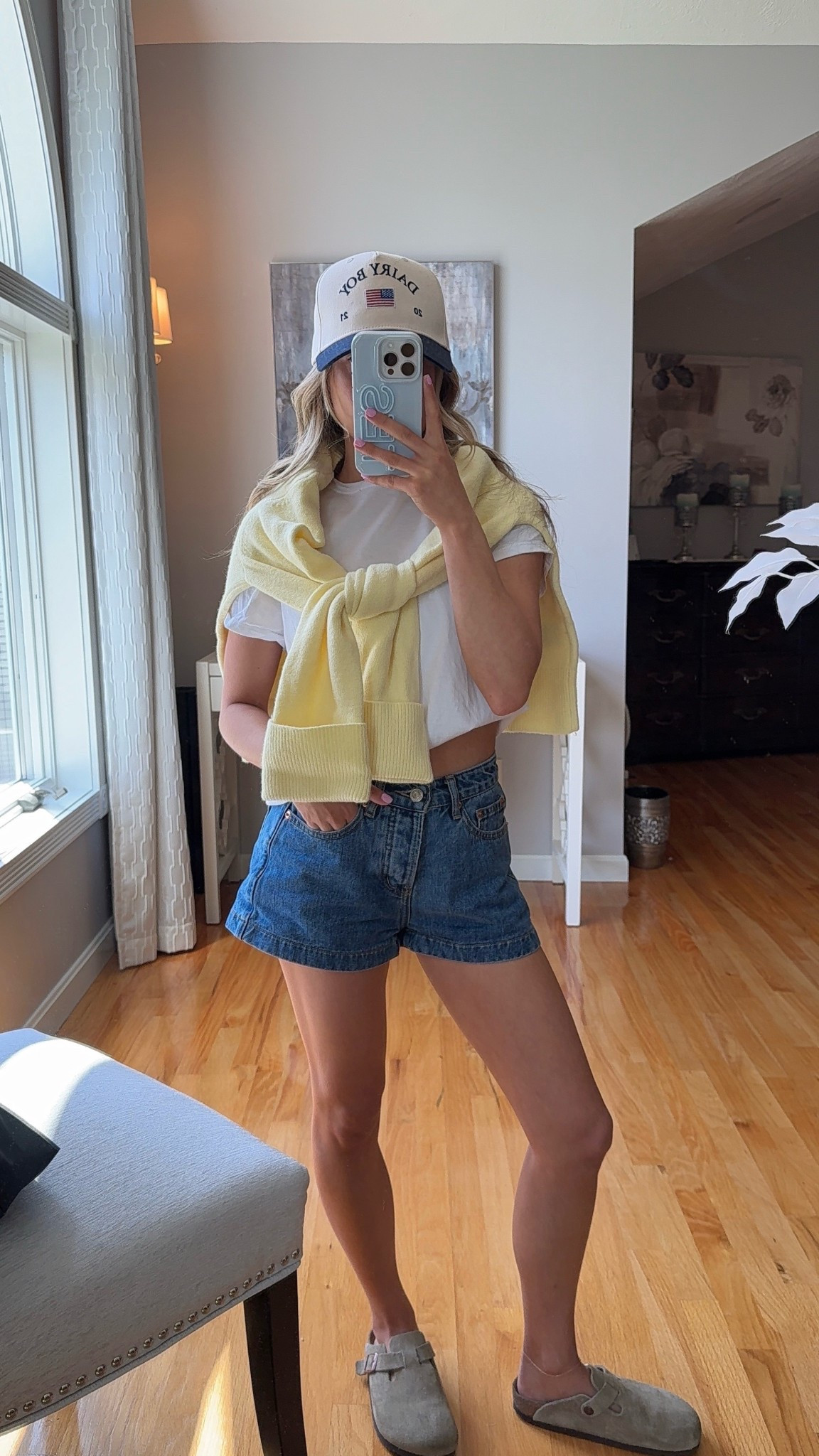 wearing a 23 in shorts and xs in tee 

#LTKSeasonal #LTKootd #LTKU