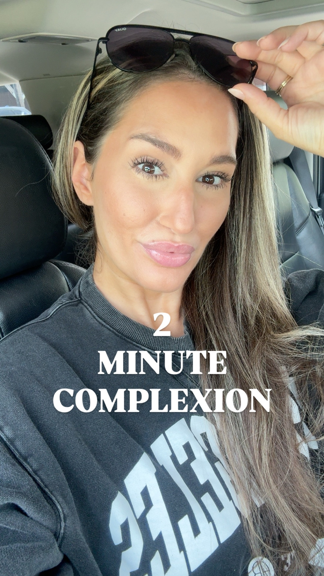 Concealer shade Light Medium Neutral

Bronzer shade “baking gloves” 

Lip Balm Shade Clutched Pearls