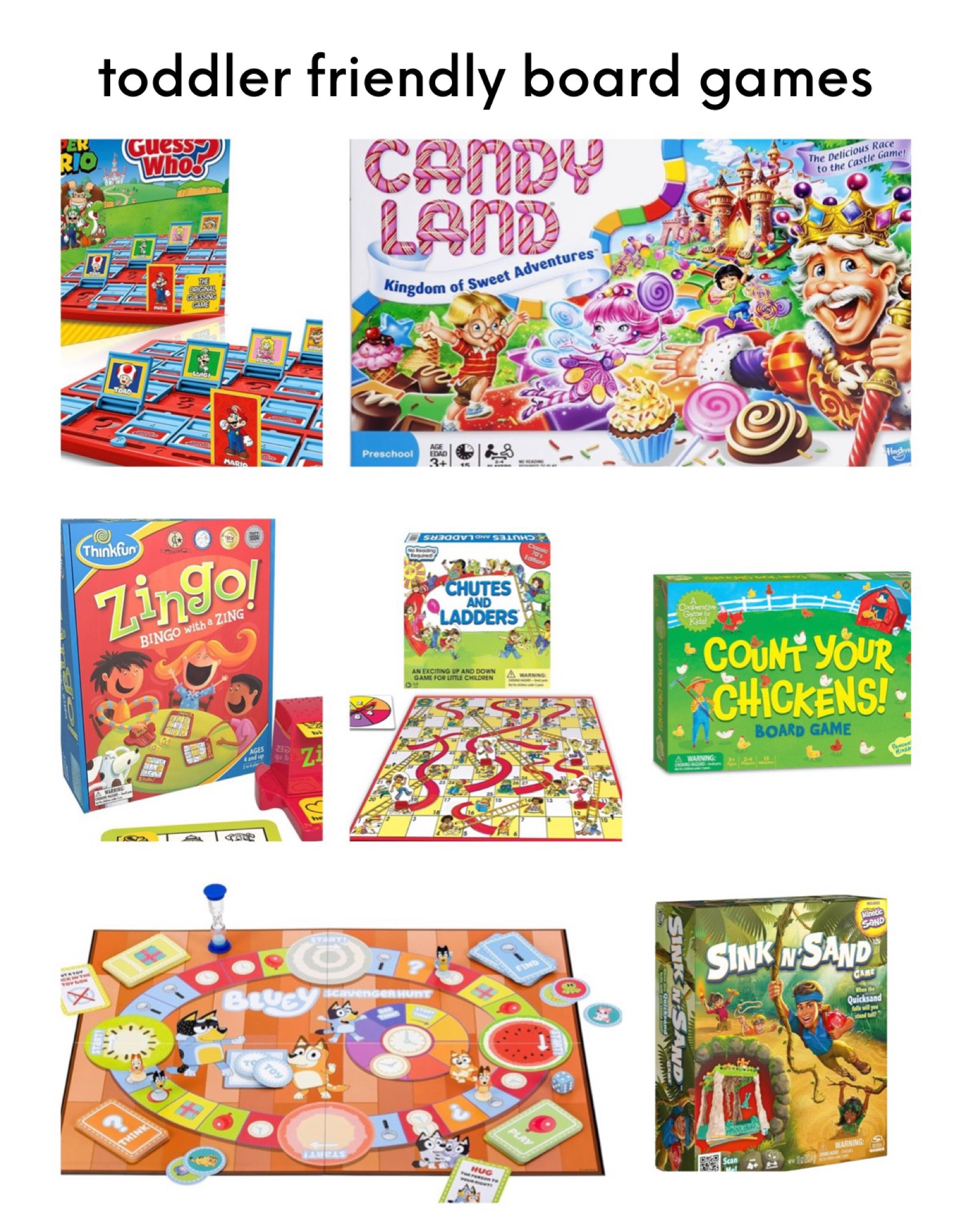 toddler friendly board games • sick day fun • indoor toddler games

#LTKkids #LTKfamily