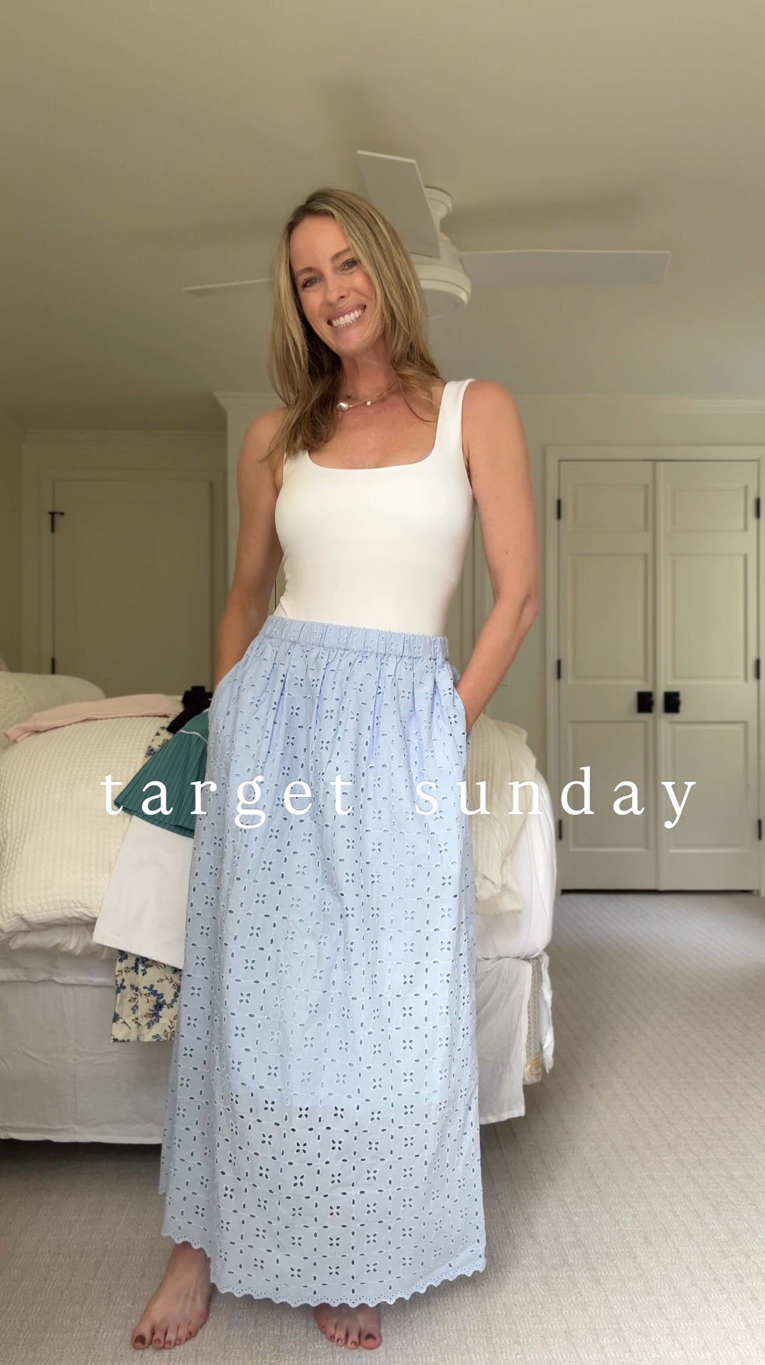 Target Sunday!! Size small in everything and it’s all so adorable. Don’t miss the seamless white tops. Size smalls and such good layering pieces. 