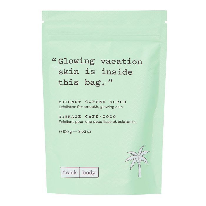 Frank Body Mini Coconut Coffee Scrub - 3.53oz | Target