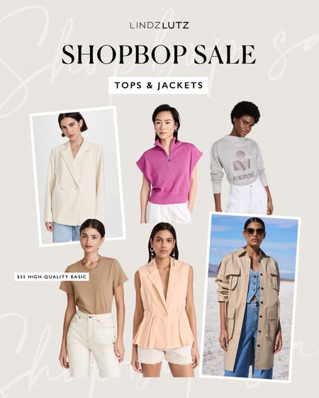 Shopbop Sale: tops & jackets

#LTKfit #LTKstyletip #LTKsalealert
