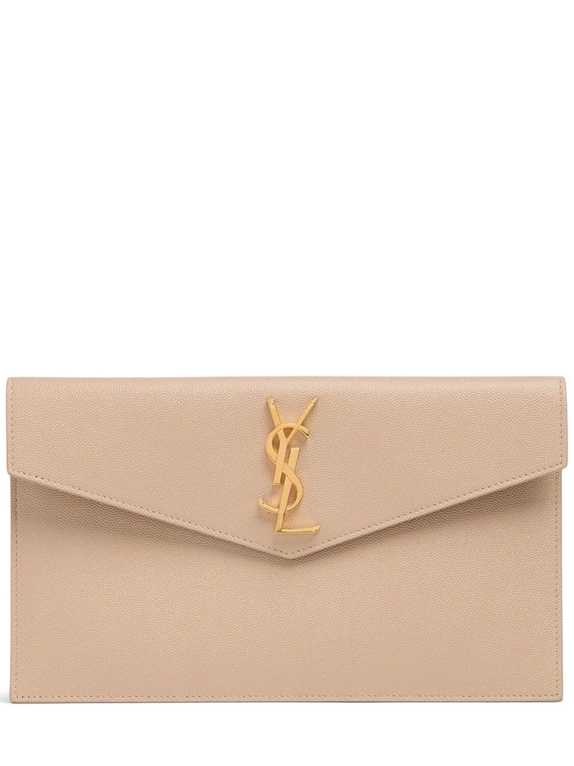 Uptown Leather Clutch | Luisaviaroma