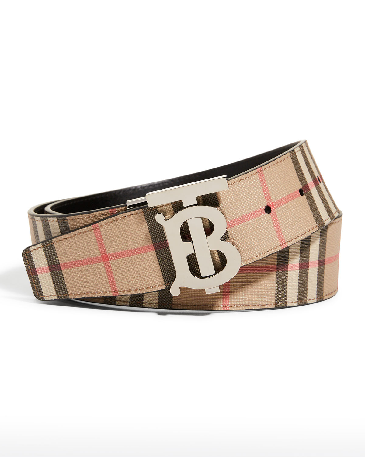 Men's TB Vintage Check Belt | Neiman Marcus