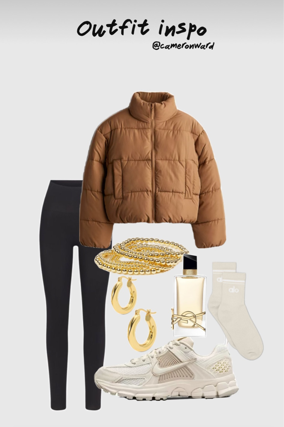 Puffer coat, puffer jacket, black leggings, Nike VOMERO, fall outfit, puffer coat outfit 

#LTKFindsUnder100 #LTKStyleTip #LTKSeasonal