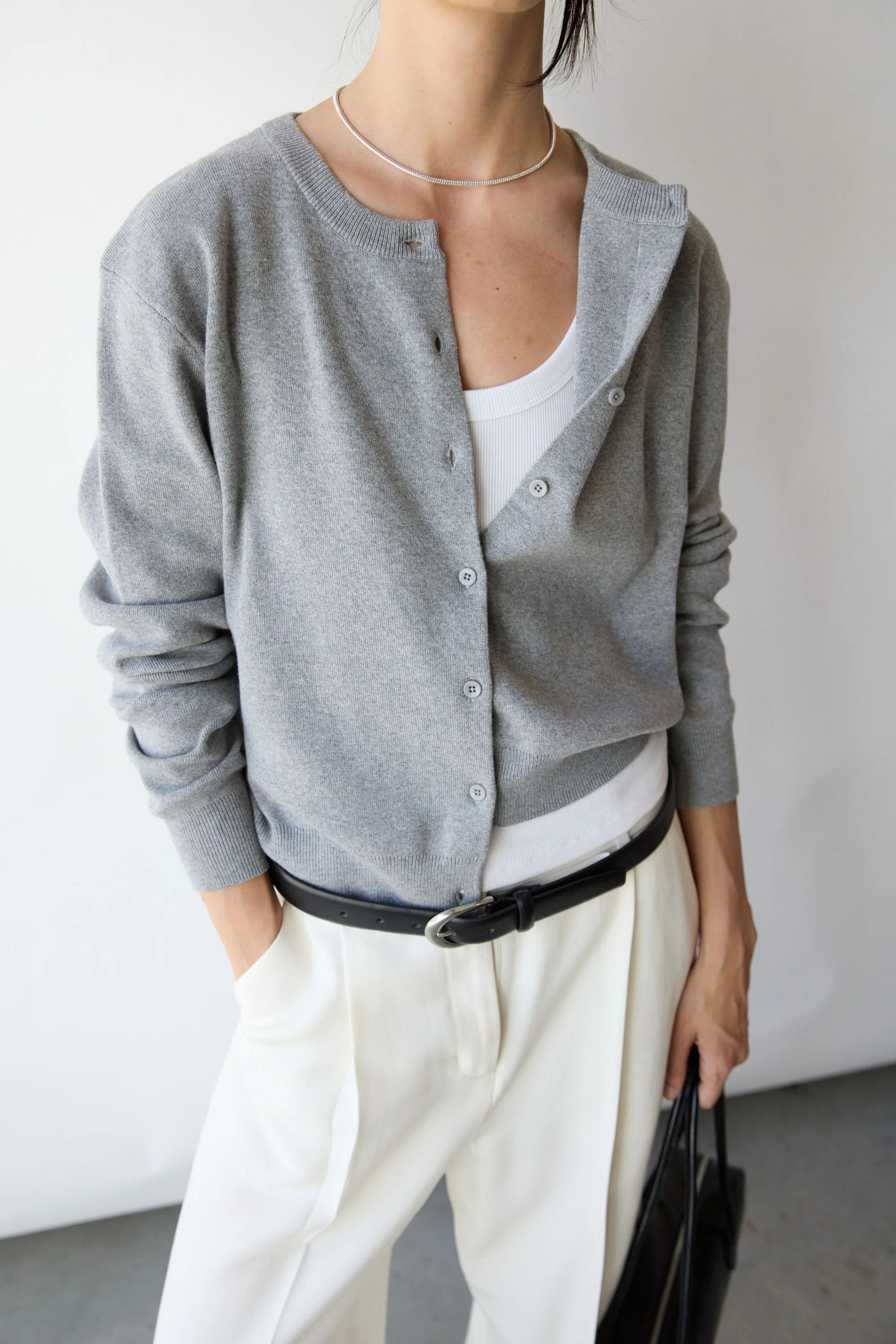 BUTTON UP CARDIGAN | OAK + FORT
