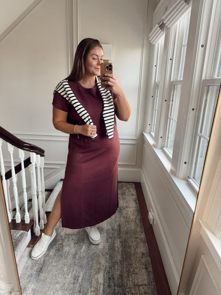 loving this new @spanx Air Essentials Maxi dress, can see it being super versatile! wearing size 1X, use code CARALYN10 at Spanx. 

#LTKmidsize #LTKtravel #LTKstyletip