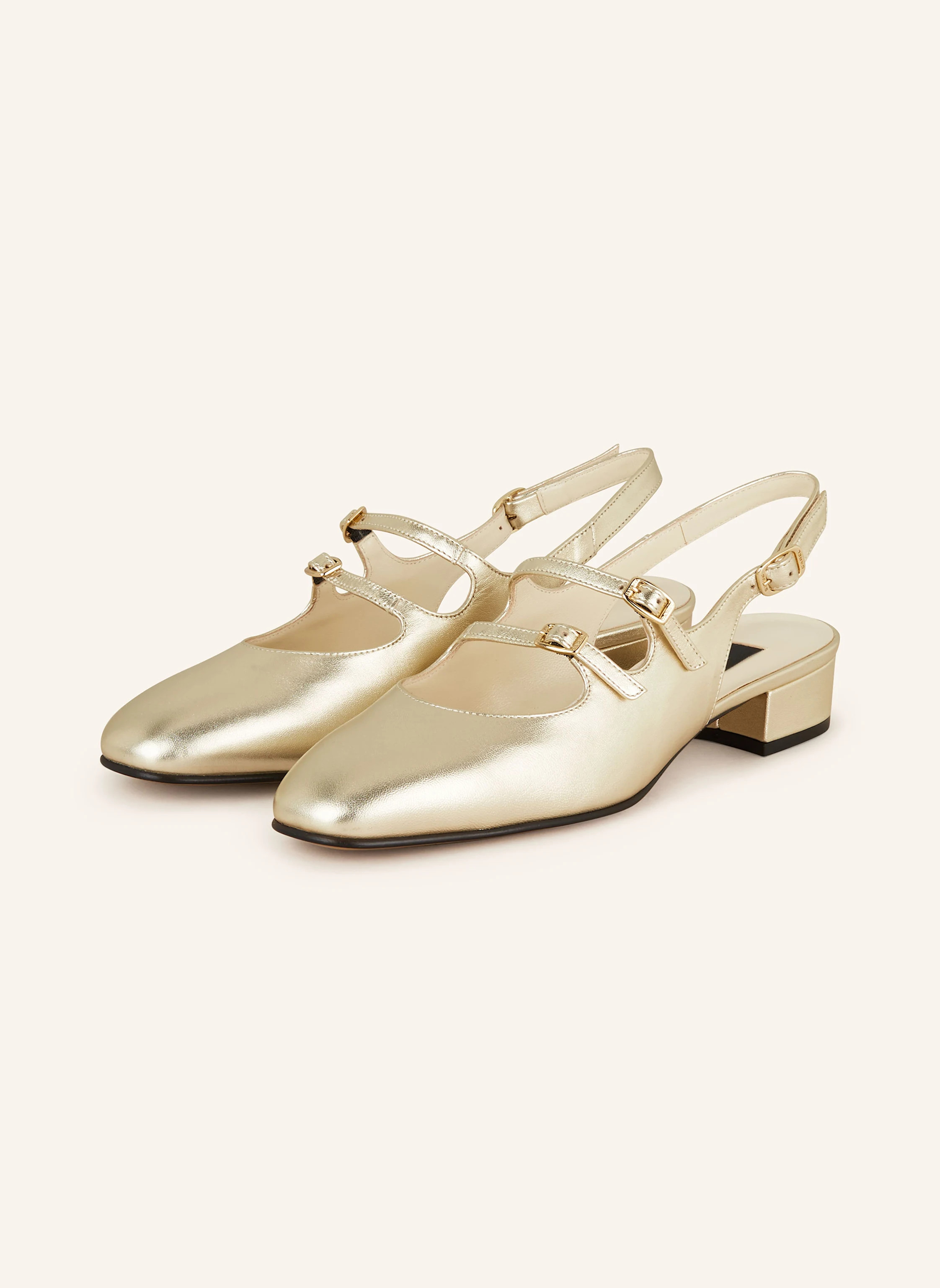 CAREL Slingpumps PECHE in gold | Breuninger (DACH)