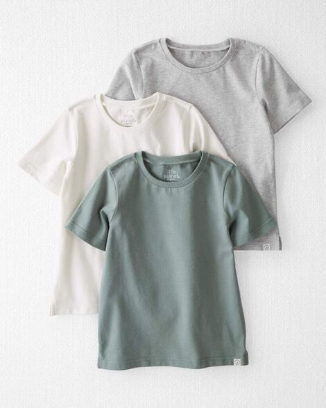 Toddler 3-Pack Organic Cotton T-Shirts
 - Little Planet | Carter's | Carter's Inc