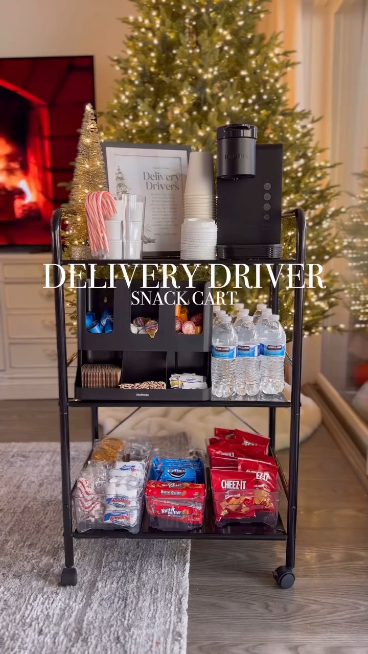 Coffee and Snack Cart for my delivery drivers 🫶🏻

✨Template linked in stories and in my highlights so you can screenshot and print it yourself✨

I wanted to share a little something I did for my amazing delivery drivers this holiday season. I decided to set up a snack and coffee cart for them, and I’d love to explain why!

First off, these amazing men and women work super hard, especially during the holidays when things get really busy. They’re out there braving the cold, rain, and sometimes even snow, just to get our packages to us on time. I thought a little pick-me-up could go a long way!

I know how nice it is to grab a warm cup of coffee or a tasty snack when you’re on the go. It’s like a little hug in a cup! Plus, it’s a great way to show appreciation for all the hard work they do. I wanted to make their day a bit brighter and let them know that their efforts don’t go unnoticed.

It’s all about spreading some holiday cheer, right? So, if you see a delivery driver out there, maybe take a moment to say thanks or offer a little kindness. It really makes a difference!

Hope you all have a wonderful holiday season! 

Thanks to my friend @heyitserintay for the inspo 🫶🏻

#deliverydrivers #snackcart #coffeecart #momof4kids #deliverydrivercart #sweetgestures #deliverytreatstation #momlife #mommode #sahmlife #sahm #blackfriday #deliverydriver #rawmotherhood #postpartum #fourthtrimester #diymom #momlife #christmastime #momoffour #guestroom #rawmotherhood #amazonmusthaves #deliveryservice #givingback #payitforward