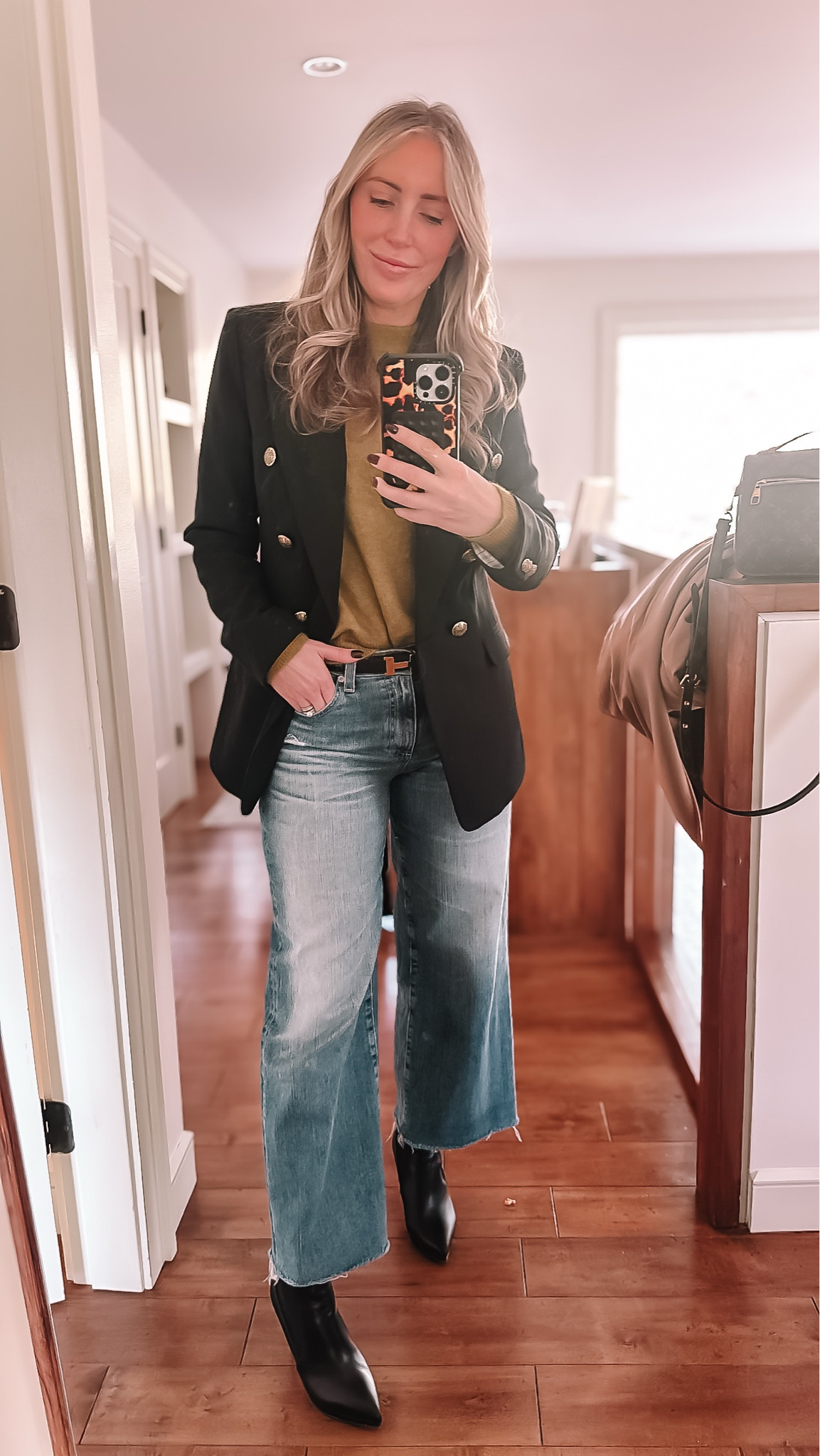 These Jeans are on sale and just the right amount of stretch wearing size 26 for reference!

#LTKwinter #LTKsale #LTKgiftguide